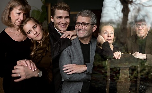 Karen Dich og Anette Dich, Magnus og Michael Ulveman og Sisse og Torben Stroyer fortæller om arven, de enten har fået - eller har givet videre.
