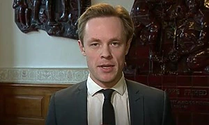 Mads Frimann bliver v&aelig;rt p&aring; TV 2 News