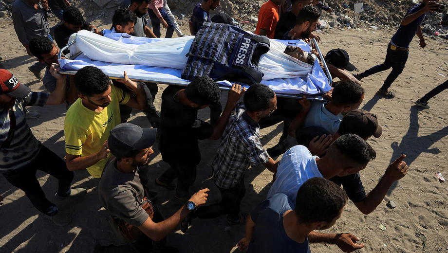 189 palæstinensiske journalister dræbt i Gaza på tre år